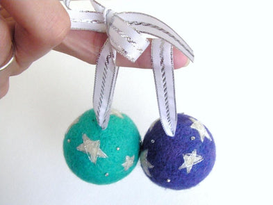 How to Make a Needle Felted Rock Climber Ornament?