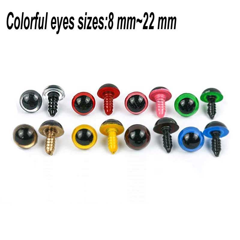 8 mm Colored Safety Eyes