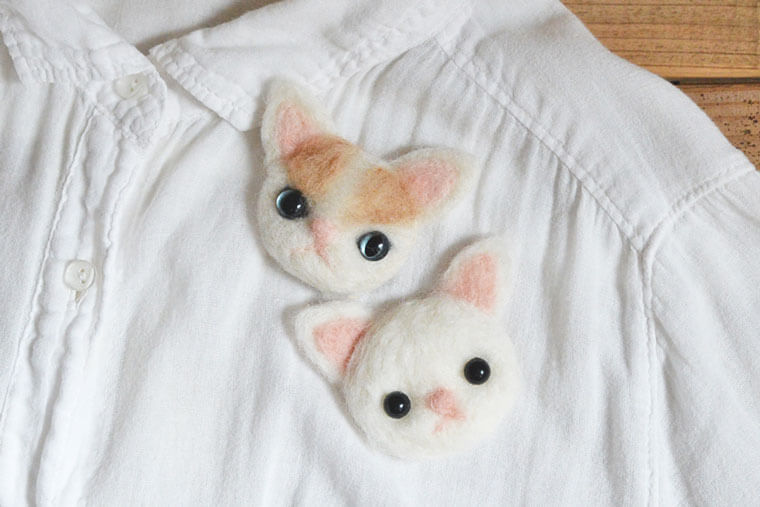 How to make a needle felted cat?