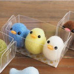 Cartoon Cute 3 Chick Pack - Needle Felting Wool Kit