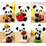 Panda Gift - Needle Felting Wool Kit