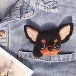 Pocket Puppies Head - Needle Felting Wool Kit